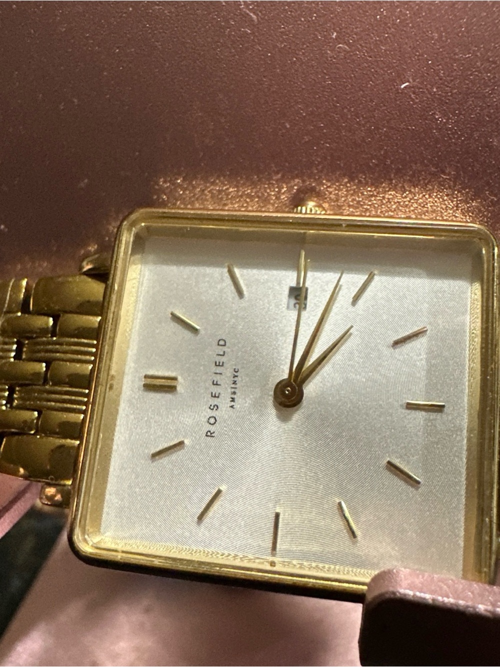 Rosefield Gold-Tone Square Women's Watch $55
